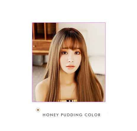 Fashion realistic hair long straight hair wig